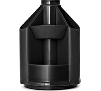 Подставка для канцелярских мелочей Attache minidesk вращающаяся, 10 отделений, черная 913422