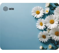 Коврик для мыши CACTUS Daisies 250x200x3 мм (CS-MP-D07S) 2028646