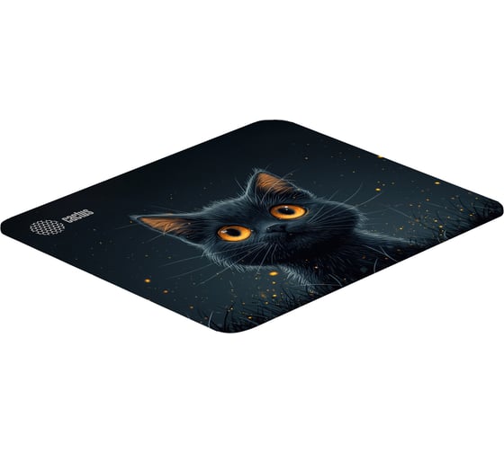 Коврик для мыши CACTUS Black Cat 250x200x3 мм (CS-MP-D09S) 2028649