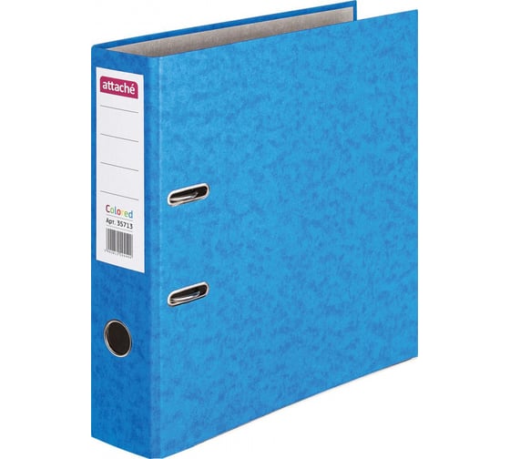 Папка-регистратор Attache Colored 12737/20449, 75мм, светло-синий 35713