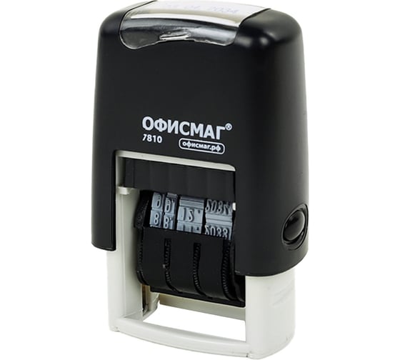 Датер-мини ОФИСМАГ месяц цифрами, оттиск 22x4 мм, Printer 7810 BANK 271926