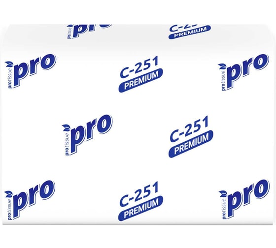 Салфетки бумажные Protissue C251 2сл, 200 листов 25436