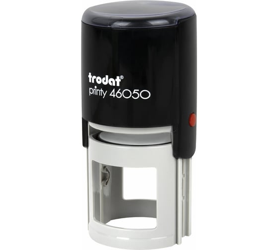 Оснастка для печатей ОФИСМАГ TRODAT 46050 PRINTY 2.0 D=50 мм, без подушки код подушки 238390, 44929 238359 1
