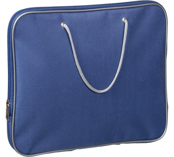 Офисная папка Attache 85-41 на молнии, с ручками, А4, синий, нейлон 95455