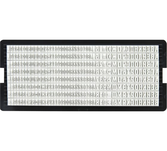 Самонаборный штамп ОФИСМАГ 3-строки, 38x14 мм синий, TRODAT 4911P4/DB, корпус красный, касса в комплекте, 43217 238364