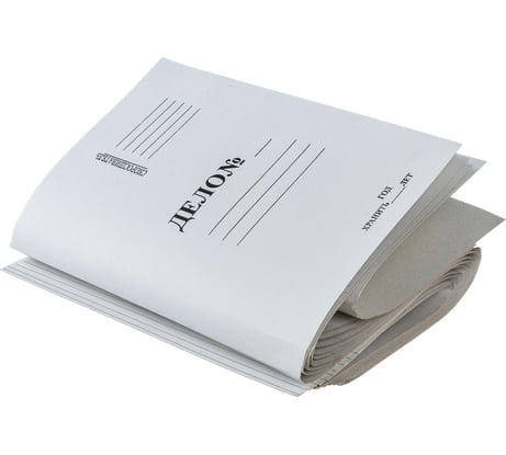 Мелованная папка-скоросшиватель Attache ДЕЛО 440г/м2, 20шт в упаковке 1029114