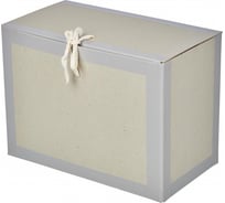 Вертикальный архивный короб Attache 180x240x330, бумвинил 604964