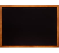 Меловая грифельная доска Attache А2, черная, в деревянной раме 1043382