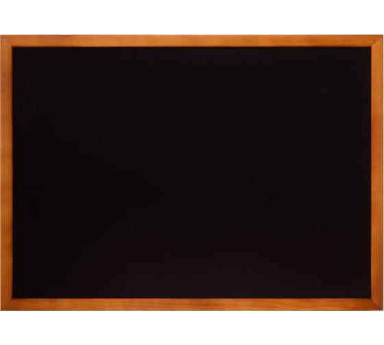 Меловая грифельная доска Attache А4, черная, в деревянной раме 1043380 1