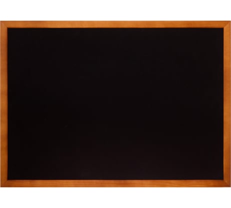 Меловая грифельная доска Attache А3, черная, в деревянной раме 1043381