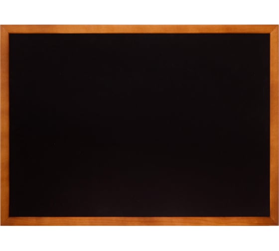 Меловая грифельная доска Attache А3, черная, в деревянной раме 1043381 1