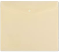Папка-конверт для тетрадей Expert Complete 20 шт., с кнопкой, A5+, 180 мкм, диагональ Trend Pastel ванильный, 2104030 694860