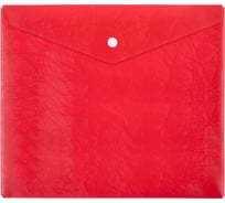 Папка-конверт для тетрадей Expert Complete 20 шт., с кнопкой, A5+, 180 мкм, Premier красный new, ЕС2113004 709343