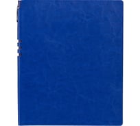 Бизнес-тетрадь Attache Light Book А4, 96 листов, клетка, кожзам, ярко-синий 1001818