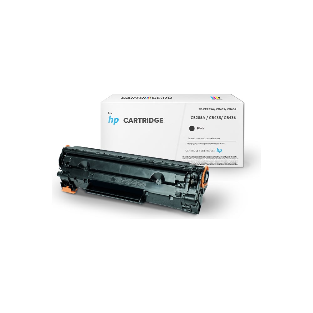 Картридж Solution Print SP CE285A-CB435A-CB436A для HP, черный 84137 ...