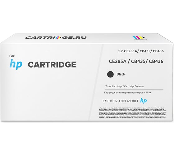 Картридж Solution Print SP CE285A-CB435A-CB436A для HP, черный 84137