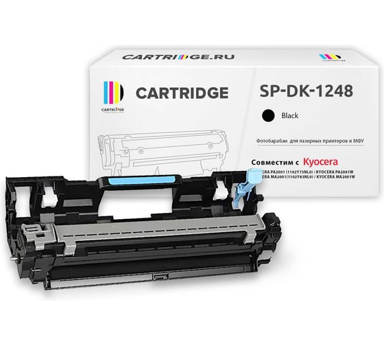 Фотобарабан Solution Print SP DK-1248 для Kyocera, черный 339227 1