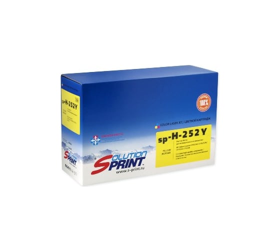 Картридж Solution Print SP CE252A (504A) для HP, желтый 127925 1