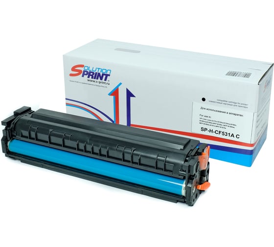 Картридж Solution Print SP CF531A (205A) для HP, голубой 248699