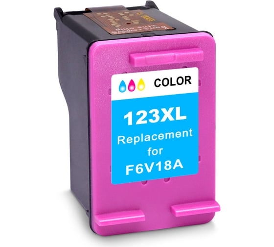 Картридж Solution Print SP 123XL (F6V18AE) для HP, цветной 346122