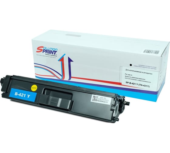 Картридж SP TN-421 C для Brother, голубой Solution print 248943