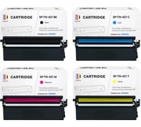 Комплект картриджей SP ТN-421 для Brother (Black, Cyan, Yellow, Magenta) Solution print 248942/248943/248944/248945