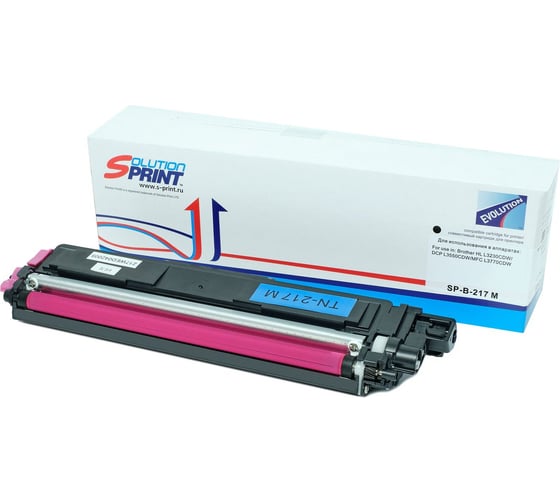 Комплект картриджей SP TN-217 для Brother (Black, Cyan, Yellow, Magenta) Solution print 293075/293076/293077/293078