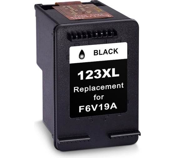 Картридж SP 123XL (F6V19AE) для HP черный Solution print 346121