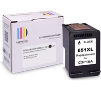Картридж SP 651XL (C2P10AE) для HP черный Solution print 346129