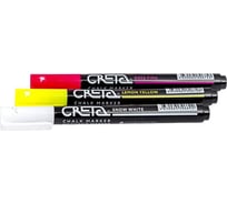 Набор цветных маркеров CRETA COLOUR MIX 3, 3 штуки в упаковке ПК МАГС ФКС04-00003