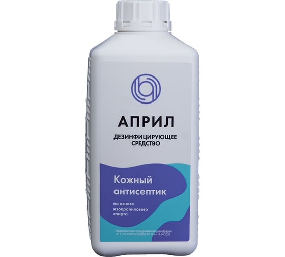 Дезинфицирующее средство Април кожный антисептик на ИПС р-р 1л АЖИ1