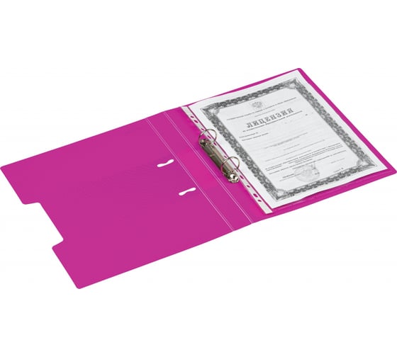 Папка на 2-х кольцах Attache Digital, розовый 1043247