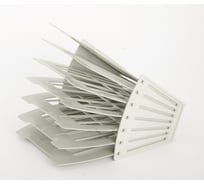 Лоток для бумаг Attache сборный, на 6 отделений, серый 495650