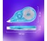 Корректирующая лента MAXI PLUS, 5мм х 25м, механизм перемотки, голубая, блистер, BRAUBERG 272500 6
