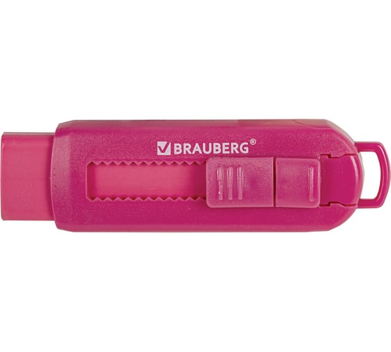 Ластик выдвижной "Slider", 88x26x21мм, яркие цвета ассорти, BRAUBERG 271985