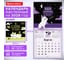 Календарь настенный перекидной 2025г,, 12 листов, 22,5x22,5см, МИНИ, Весёлые коты, BRAUBERG 116180 3