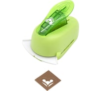 Дырокол фигурный угловой для скрапбукинга, вырубки, окно 2,45 cм, орнамент сердце фигурное Astra & Craft 7709610/00005