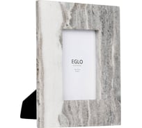 Фоторамка EGLO SIAYAN L190, B30, H240 стекло, мрамор, коричневый, белый 423174