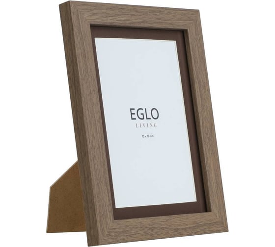 Фоторамка EGLO TEMERLOH, L160, B16, H210, пластик, стекло, коричневый 423096 1