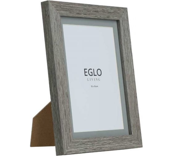 Фоторамка EGLO TEMERLOH, L160, B16, H210, пластик, стекло, серый 423095