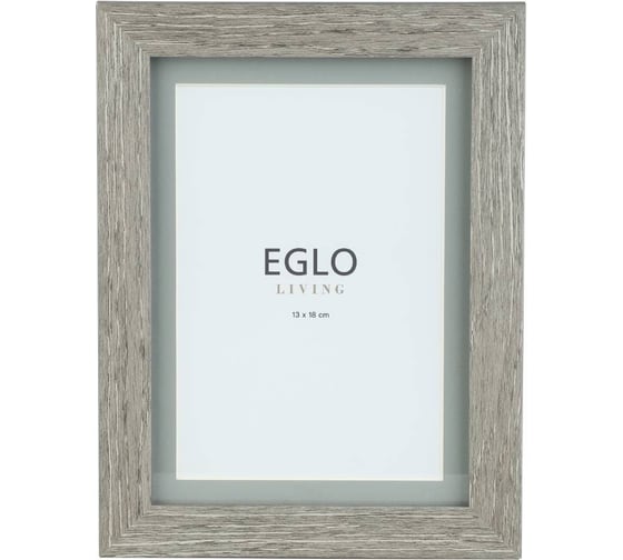 Фоторамка EGLO TEMERLOH, L160, B16, H210, пластик, стекло, серый 423095