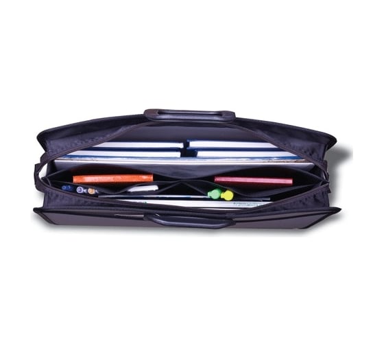 Пластиковая папка-портфель BRAUBERG ПОРТФОЛИО большого формата, А3, 470х380х130мм 223080