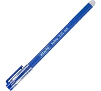 Ручка гелевая Attache со стираемыми чернилами Refine линия 0,35 мм, soft touch, синяя 1839407