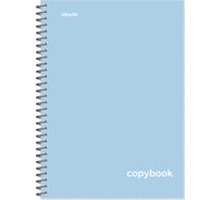 Бизнес-тетрадь Attache Тетрадь Акварель гребень картон А4 96 листов, голубой 1561983