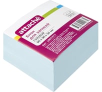 Блок для записей Attache 90x90x50 голубой 80 г 1865377