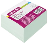 Блок для записей Attache 90x90x50 салатовый 80 г 1865378