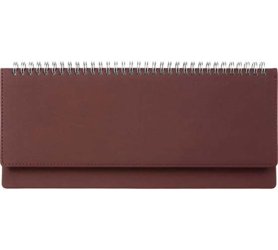 Планинг датированный Attache 2025 г. А5+, 305x130 мм, Velvet бордо, 128 страниц 3-365/02 2045155 1