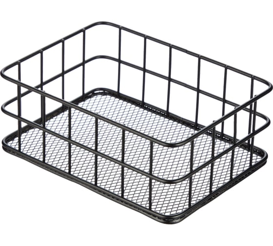 Подставка-органайзер для канцелярских принадлежностей Attache чрнный 17x12,5x6,5 см металл 1836908