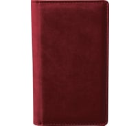 Настольная визитница Attache Сиам 96 визиток, бордо, А5, 110х200 мм 209683