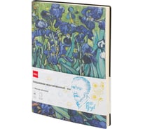 Ежедневник недатированный Deli VG, A5, 136 л, Ван Гог Ирисы, CN146-Blue 1740413